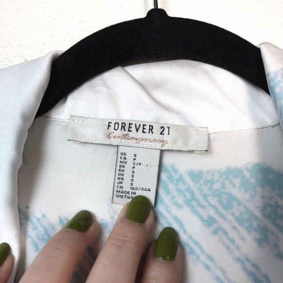 Vintage Y2K F21 Contemporary Kimono OS‎ GUC Summer Beach Vacation - Picture 3 of 8